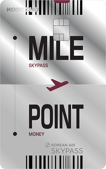 우리카드 MILE&POINT