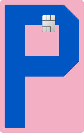 알파벳카드P